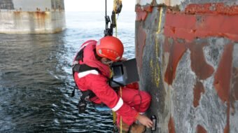 Rope access NDT testing KC INternational Service